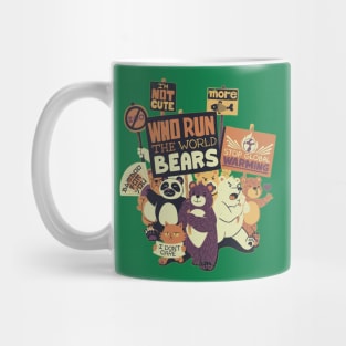 Who Run The World Bears Mug